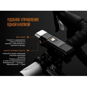 Велосипедный светодиодный фонарь Fenix BC25R, арт. BC25R [FENIX]